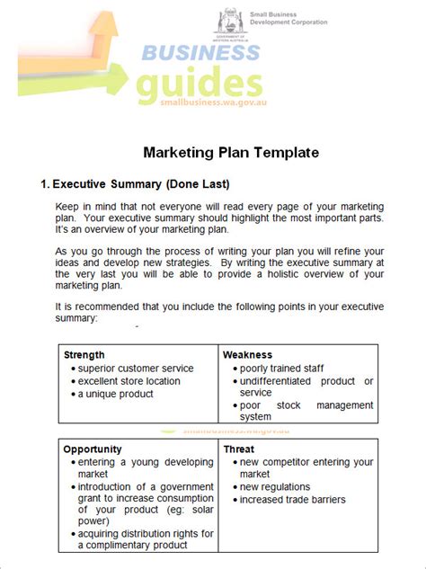 Introduction to Marketing Plan Image